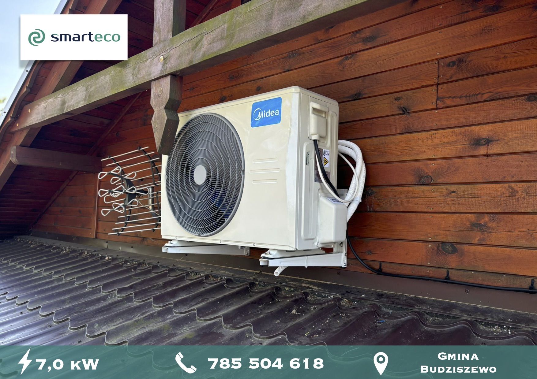 Budziszewo Midea XTREME SAVE WARMER 7,0  kw