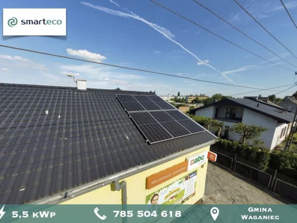 Waganiec - 5,5 kWp